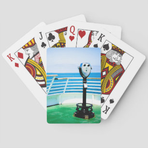 Tourist Binoculars Klassische Spielkarten