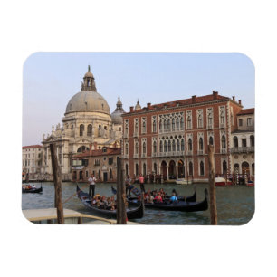 Tourist in Gondeln von San Maria Del Giglio Magnet