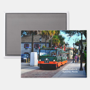 Tourist Trolley Magnet