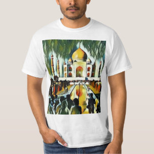 Touristen im Taj T-Shirt