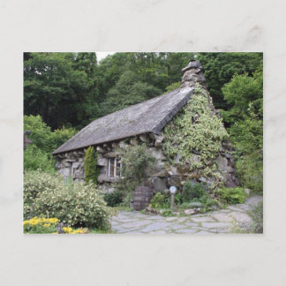 Touristenattraktion in Wales Ugly House Postkarte