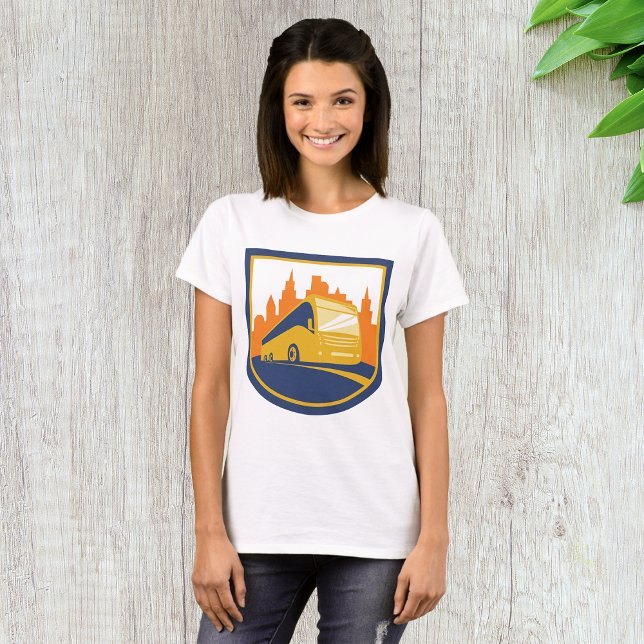 Touristenbus Womens T - Shirt (Von Creator hochgeladen)