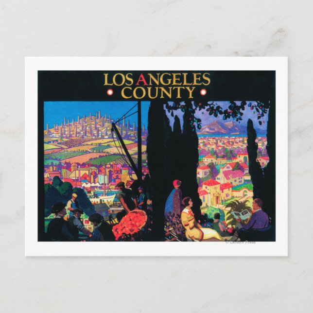 Touristenplakat Nr. 2 Postkarte (Vorderseite)