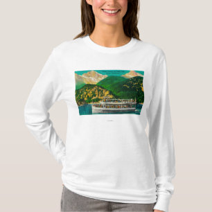 Touristischer Dampfer auf Diablo See, Skagit T-Shirt