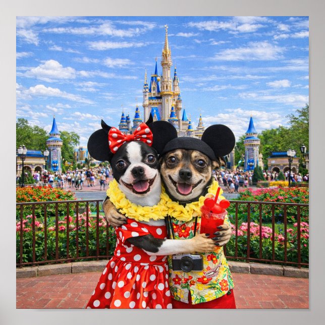 "Tourists" Poster (Vorne)