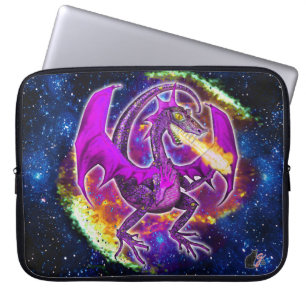 Tourmalin Kosmischer Drache Laptop-Sieb Laptopschutzhülle