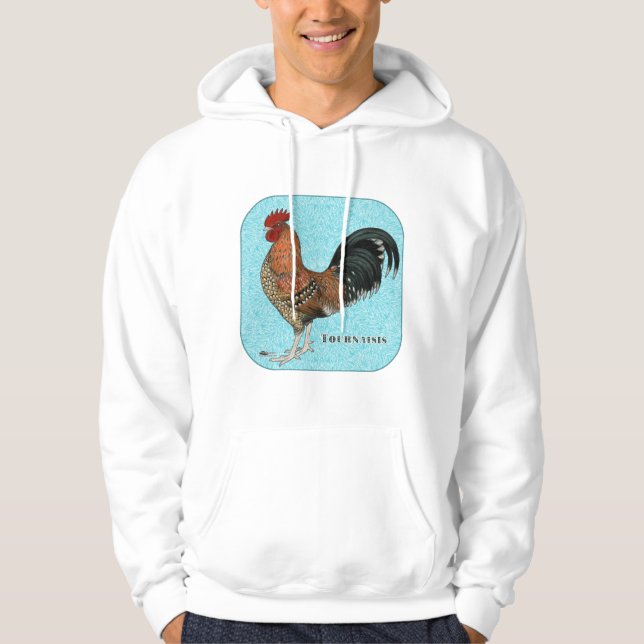 Tournaisis Rooster Hoodie (Vorderseite)