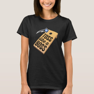 Tournamen wie ein Boss Funny Cornhole Tournamen fü T-Shirt