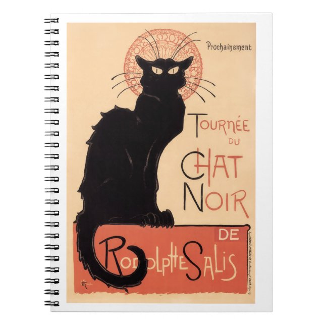 Tournee du Chat Noir (1896) Notizblock (Vorderseite)