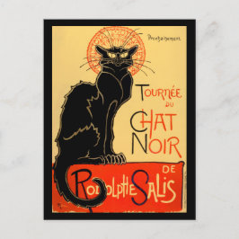 Tournée du Chat Noir de Rodolphe Salis an der Gren Postkarte
