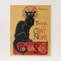 Tournée du Chat Noir France Vintage Poster V2
