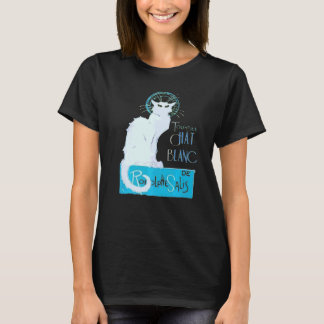 Tournee Du Chat Noir Paris Distressed Vector T-Shirt