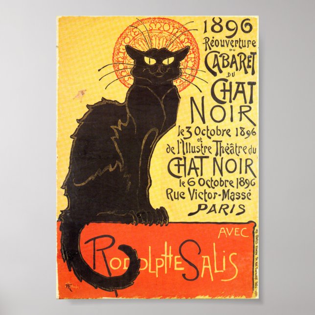 Tournée du Chat Noir Poster (Vorne)