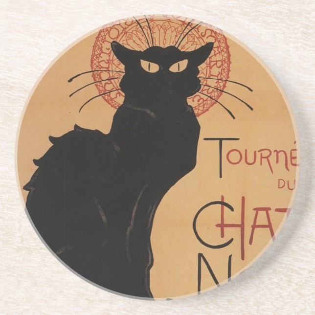 Tournée du Chat Noir, Théophile Steinlen Getränkeuntersetzer (Vorne)