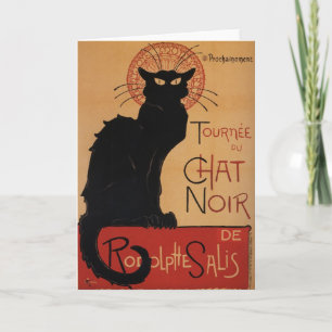 Tournée du Chat Noir, Théophile Steinlen Karte