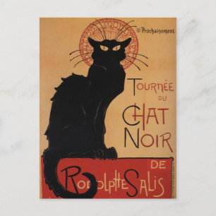 Tournée du Chat Noir, Théophile Steinlen Postkarte