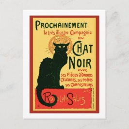 Tournée du Chat Noir, Theophile Steinlen Postkarte