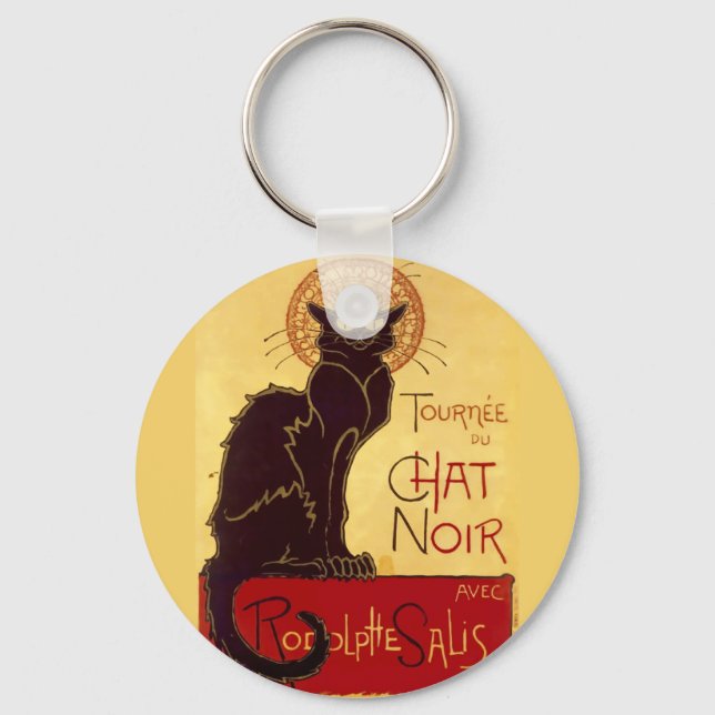 Tournée du Chat Noir, Théophile Steinlen Schlüsselanhänger (Vorderseite)