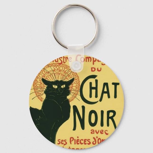 Tournée du Chat Noir, Theophile Steinlen Schlüsselanhänger (Vorderseite)