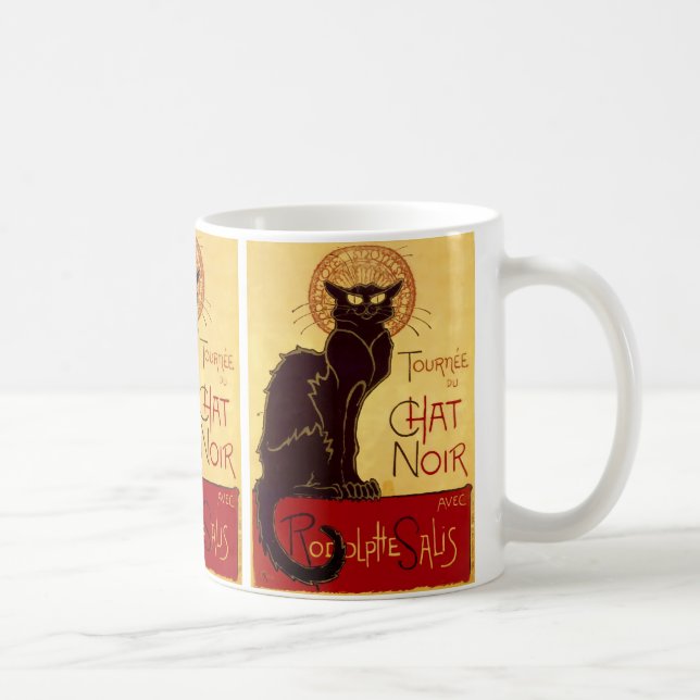 Tournée du Chat Noir, Théophile Steinlen Tasse (Rechts)