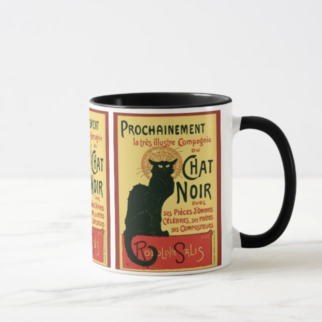 Tournée du Chat Noir, Theophile Steinlen Tasse (Rechts)