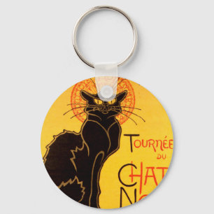 Tournée du Chat Noir - Vintage Poster Schlüsselanhänger