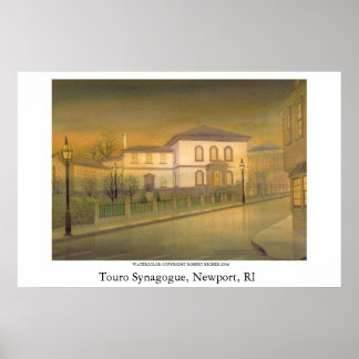 Touro Synagoge Poster
