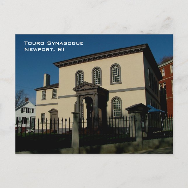 Touro Synagoge Postkarte (Vorderseite)