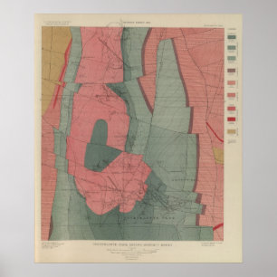 Tourtelotte Park Mining District Map Poster