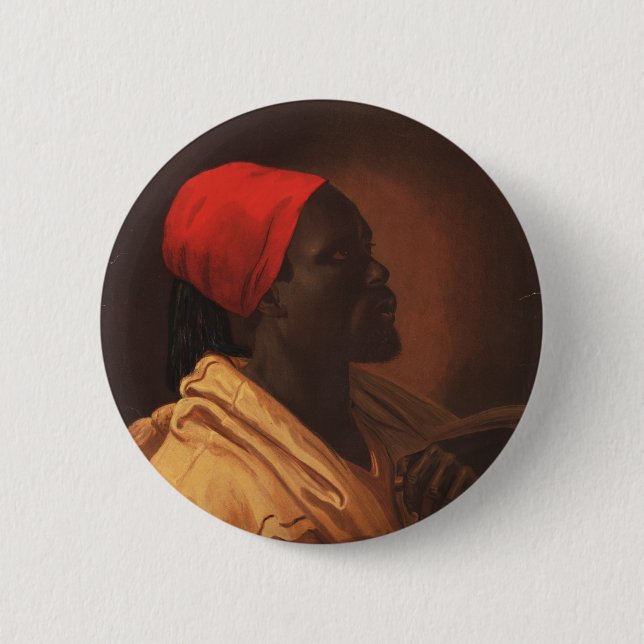 Toussaint L'Ouverture von George DeBaptiste (1870) Button (Vorderseite)
