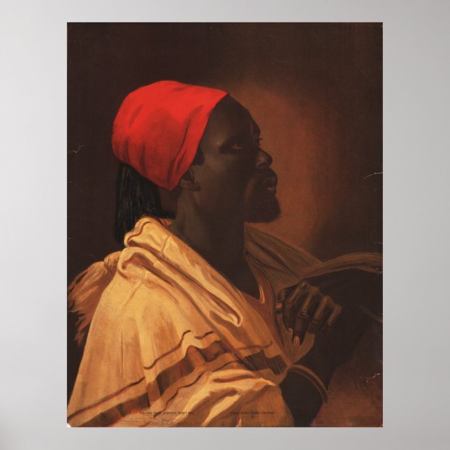 Toussaint L'Ouverture von George DeBaptiste (1870) Poster (Vorne)