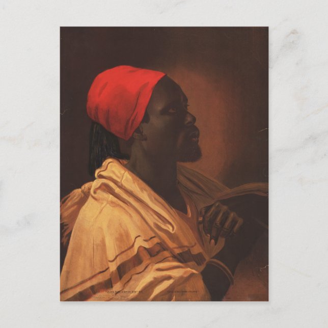 Toussaint L'Ouverture von George DeBaptiste (1870) Postkarte (Vorderseite)