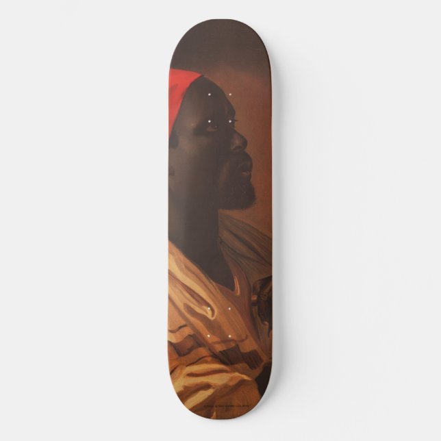 Toussaint L'Ouverture von George DeBaptiste (1870) Skateboard (Vorderseite)