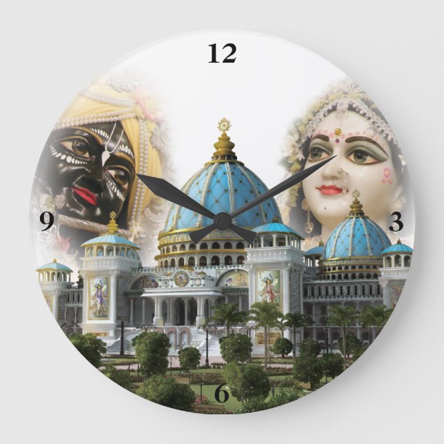 TOVP/Radha Madhava Uhr (Vorderseite)
