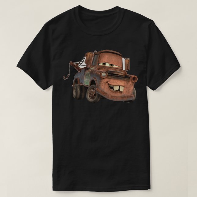 Tow Mater aus dem Auto-Aufkleber T-Shirt (Design vorne)