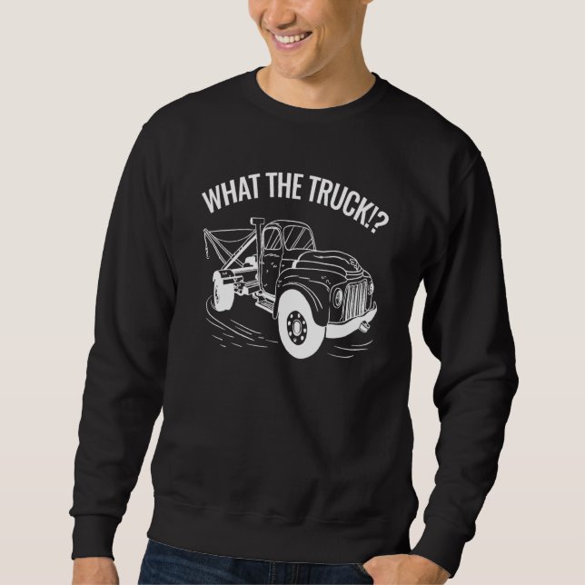 Tow Truck Dad Driver Breakdown Lorry Operator Sweatshirt (Vorderseite)