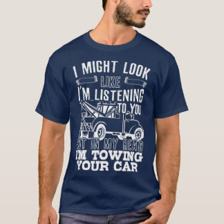 Tow Truck Geschenk Idee Schleppzug T-Shirt