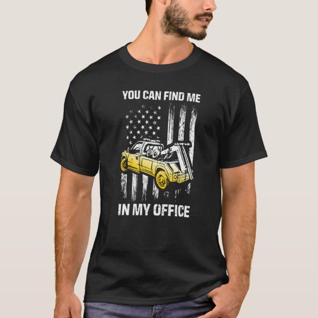 Tow Trucker Tow Truck Driver Tow Operator Breakdow T-Shirt (Vorderseite)