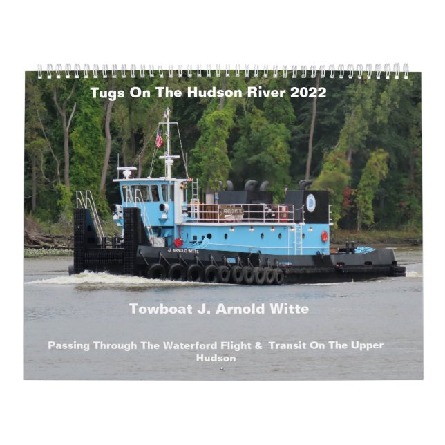 Towboat " J. Arnold Witte" Kalender 2022 (Titelbild)