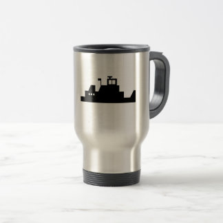 Towboat-Logo-Reise-Tasse Reisebecher