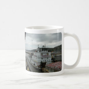 Towboats auf dem Mississippi Tasse