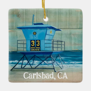Tower 33 Carlsbad, CA Weihnachtsschmuck