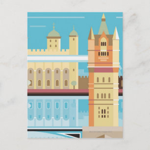 Tower Bridge 2 Postkarte