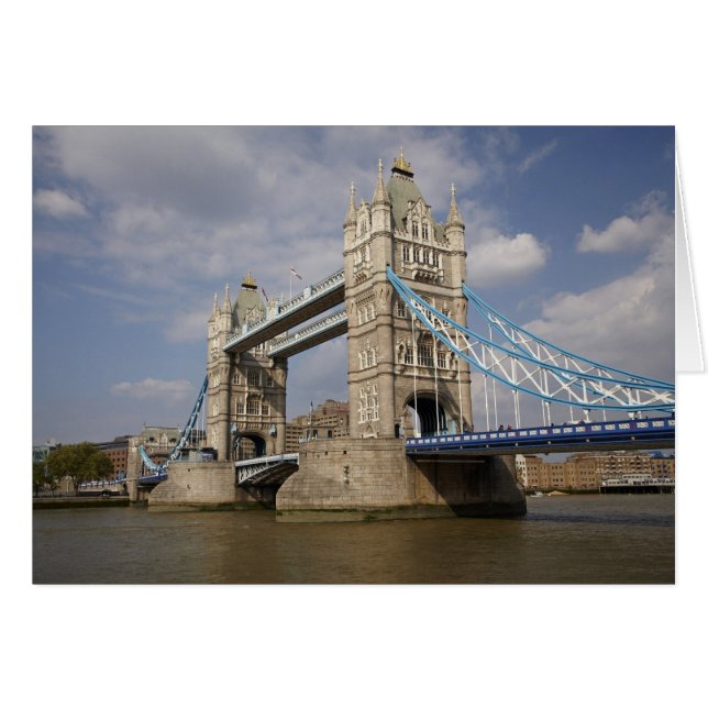 Tower Bridge and River Thames, London, (Vorderseite (Horizontal))