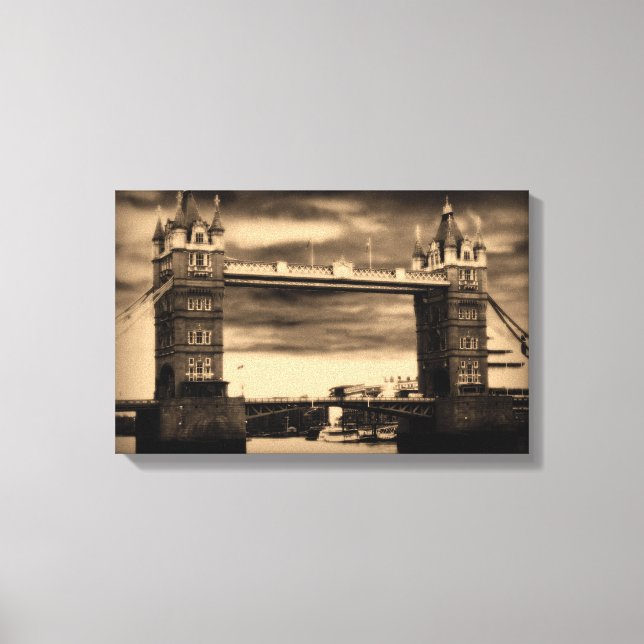 Tower Bridge Canvas Print Leinwanddruck (Vorderseite)