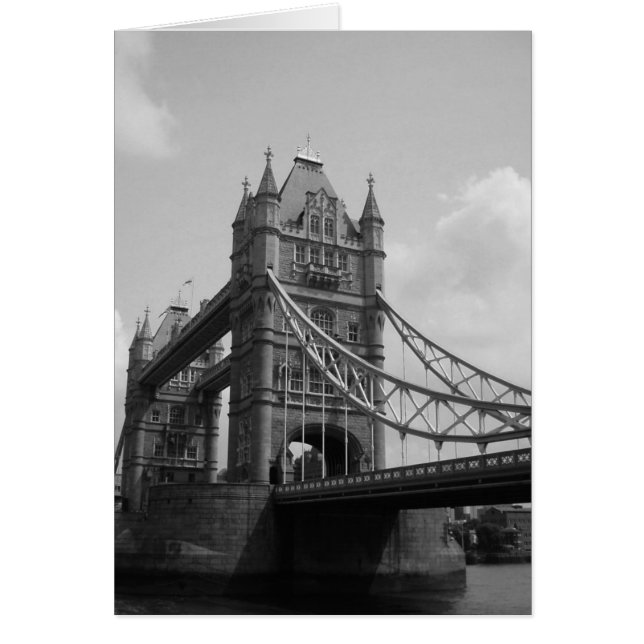 Tower Bridge Gray Card (Vorne)