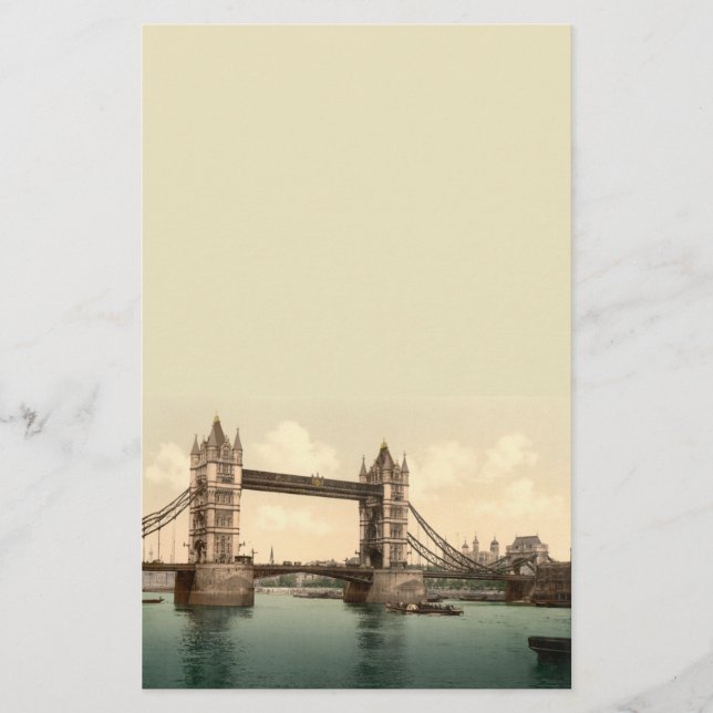 Tower Bridge II, London, England Briefpapier (Vorderseite)