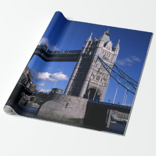 Tower Bridge in den 90er Jahren Geschenkpapier