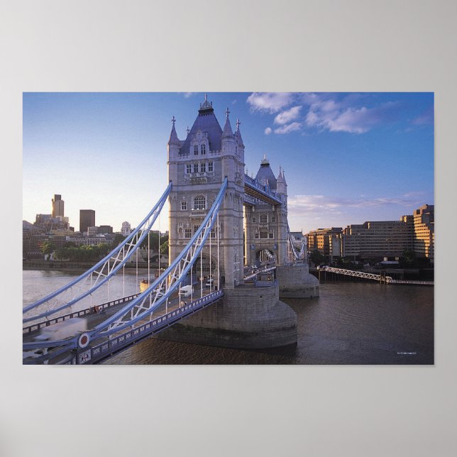 Tower Bridge in London Poster (Vorne)