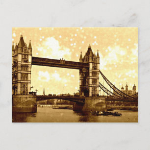 Tower Bridge London 1900 Postkarte